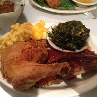 Photo taken at Sylvia&amp;#39;s Restaurant by Eric T. on 10/24/2012