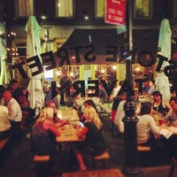 Photo taken at Stone Street Tavern by Sara P. on 9/5/2013