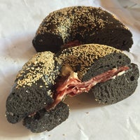 Photo taken at Black Seed Bagels by Thomas G. on 4/5/2015