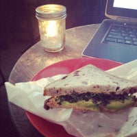 Photo taken at Kaffe 1668 by Sara G. on 4/11/2012