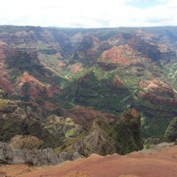 Photo taken at Waimea Canyon Lookout by Michelle R. on 6/8/2013