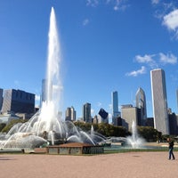 Photo taken at Grant Park by Gabriel G. on 9/22/2012