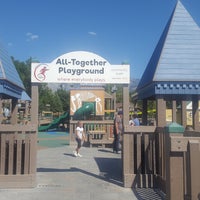 Photo taken at All-Together Playground by Jen W. on 8/17/2017