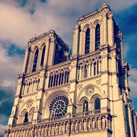 Photo taken at Cathedral of Notre Dame de Paris by Miguel P. on 6/22/2013