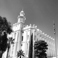 Photo taken at St. George Utah Temple by Mark D. on 8/10/2013