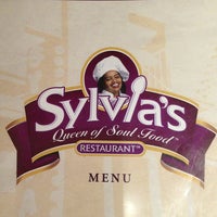 Photo taken at Sylvia&amp;#39;s Restaurant by Zina A. on 3/23/2013