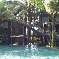Photo taken at Siloso Beach Resort by Rodhiana L. on 11/26/2012