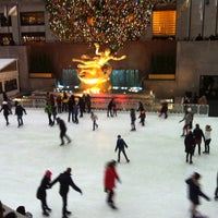 Photo taken at The Rink at Rockefeller Center by Maurizio C. on 1/2/2013