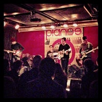 Photo taken at Pianos by Chelsea Mae H. on 3/2/2013