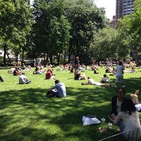 Photo taken at Madison Square Park by Ben Carlos on 6/5/2013