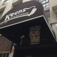 Photo taken at Keens Steakhouse by David K. on 7/11/2013