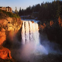 Photo taken at Snoqualmie Falls by Bryce R. on 4/1/2013