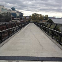 Photo taken at West Thomas Street Pedestrian and Bicycle Overpass by Katie on 10/14/2012