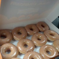 Photo taken at Krispy Kreme Doughnuts by Cj W. on 10/12/2012