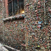 Photo taken at Gum Wall by Dave on 2/21/2013