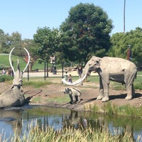 Photo taken at La Brea Tar Pits &amp; Museum by P M. on 7/23/2013