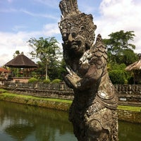 Photo taken at Pura Taman Ayun by Aey S. on 12/30/2012