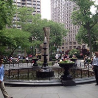 Photo taken at Madison Square Park by Elizabeth S. on 5/30/2013