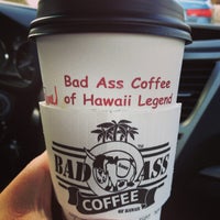 With Bad ass coffee shop Bad ass coffee shop