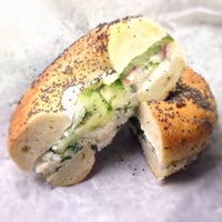 Photo taken at Black Seed Bagels by Ken on 5/14/2014