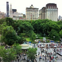 Photo taken at Union Square Park by Mark N. on 7/25/2013