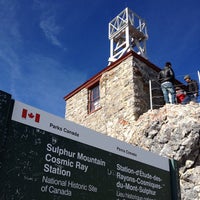 Photo taken at Sulphur Mountain Cosmic Ray Station by Steve T. on 10/8/2012
