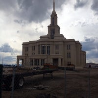 Photo taken at Payson Utah Temple by Jenny K. on 4/4/2014