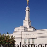 Photo taken at Spokane Washington Temple by Donald M. on 8/14/2016
