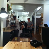 Photo taken at L&amp;#39;AntiCafé by Sandie D. on 6/12/2013