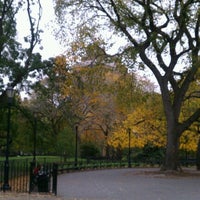 Photo taken at Tompkins Square Park by Ryan L. on 10/28/2012