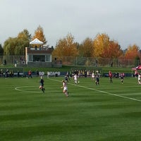 Photo taken at Gonzaga Soccer Field by Ted H. on 10/26/2013