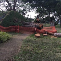 Photo taken at Kranji Beach Battle Site by Gan W. on 6/15/2014