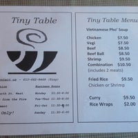 Tiny Table tiny table - downtown cornwall - 11 fourth street west Tiny Table tiny table - downtown cornwall - 11 fourth street west