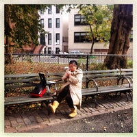 Photo taken at Tompkins Square Park by Madame L. on 11/3/2012