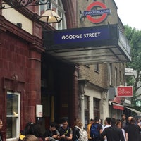 london goodge underground station street