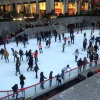 Photo taken at The Rink at Rockefeller Center by Kelley on 1/20/2013