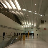 Photo taken at World Trade Center Transportation Hub (The Oculus) by Cenzo on 2/28/2014
