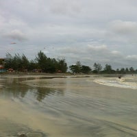 Photo taken at Tanjung Balau Beach by Nordin K. on 2/24/2013