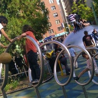 Photo taken at Union Square - Evelyn&amp;#39;s Playground by Min O. on 4/16/2012