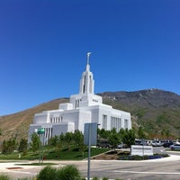 Photo taken at Draper Utah Temple by Trey S. on 5/5/2012