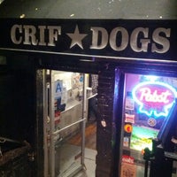 Photo taken at Crif Dogs by Christian K. on 10/16/2012