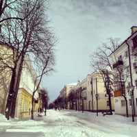 Улица Суворова - Road in Витебск