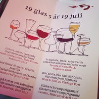 19 glas bar & matsal wine bar in stockholm
