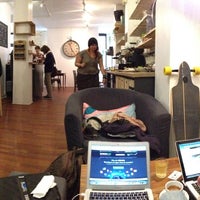 Photo taken at L&amp;#39;AntiCafé by Xavier d. on 6/2/2013