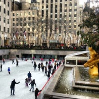 Photo taken at The Rink at Rockefeller Center by Kamarul A. on 1/3/2013