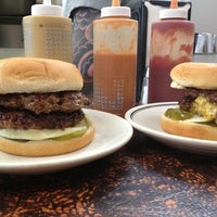 Photo taken at Hudson&#39;s Hamburgers by Brenda D. on 3/26/2013