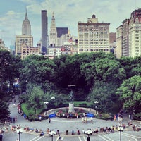 Photo taken at Union Square Park by benjamin b. on 7/14/2013