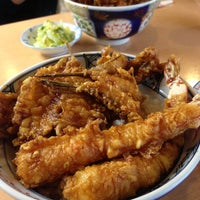 Photo taken at 天婦羅 天健 by Kensuke on 12/31/2012