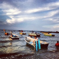 Photo taken at Tanjung Balau Beach by Mohd Shahrin Y. on 6/2/2013