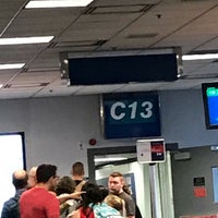 Photo taken at SLC Gate C13 by George W. on 7/10/2017